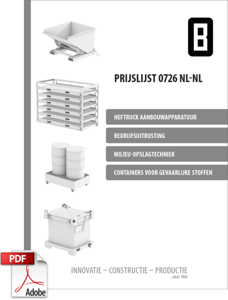 Prijslijst - 0726 - nl-NL