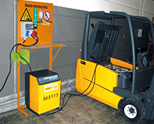Station de charge de batteries Type BL
