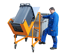 Afvalcontainer-Kiepstation MKS 230V
