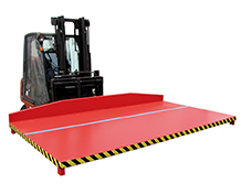Plateau voor roosters Type RGP